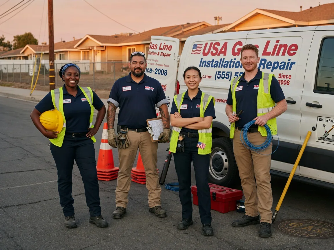 Gas Line Installation company in Hoschton, GA